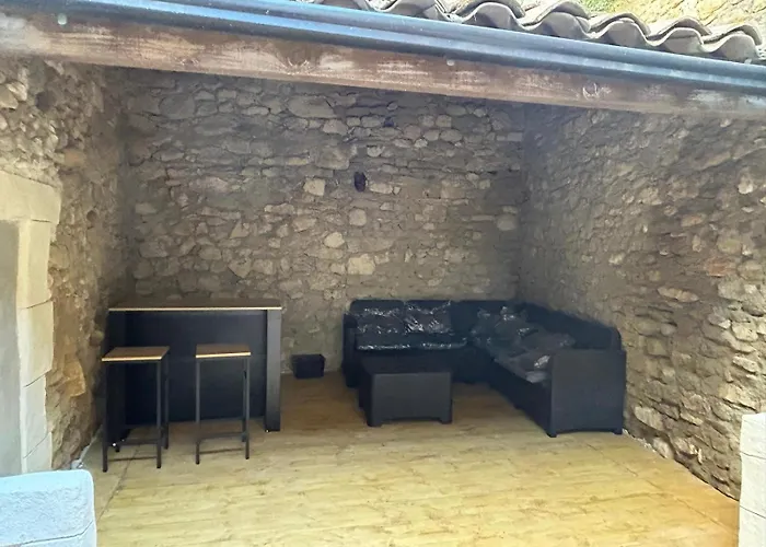Casa de Férias Le Murier En Ardeche, 10 Personnes, Avec Sauna Saint-Marcel-d'Ardeche